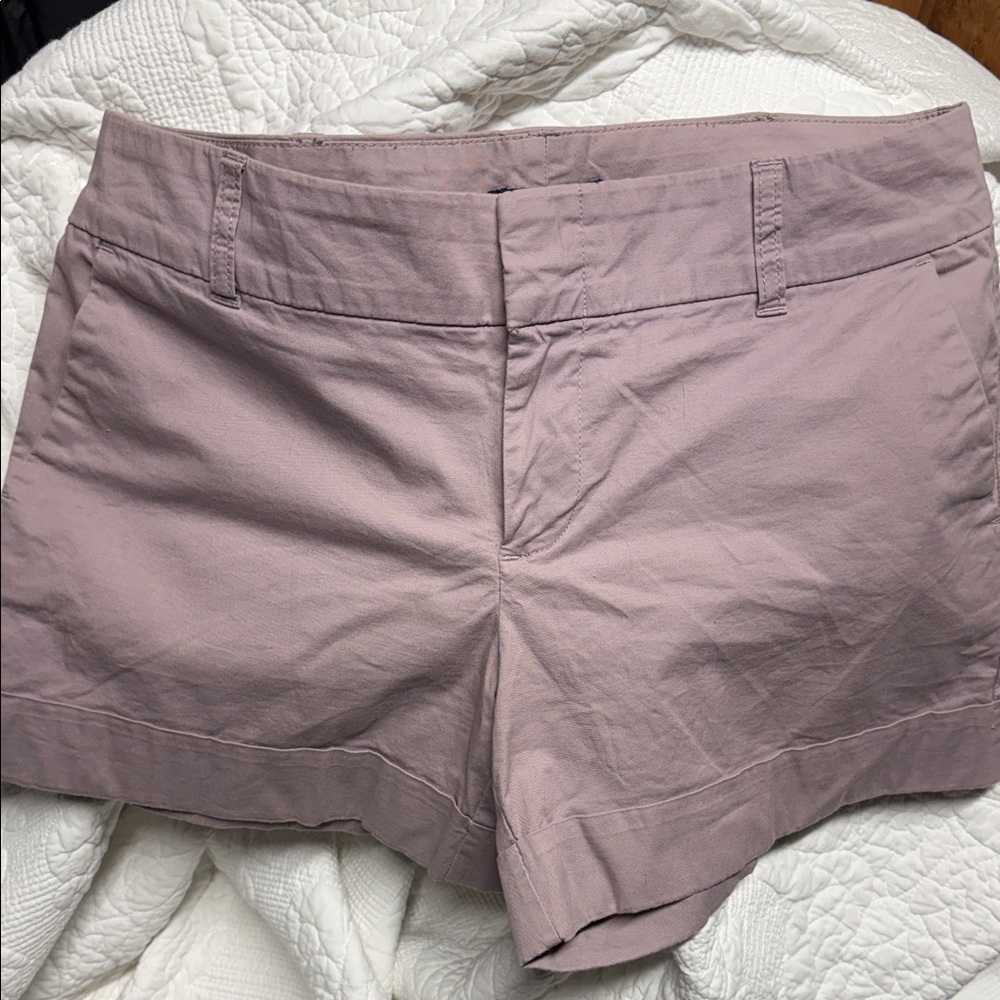 Tommy Hilfiger Mauve Cotton Casual Shorts